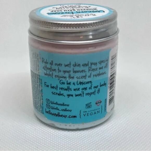 2/$30 NEW Bella & Bear Unicorn Dreams Whipped Bath Soap - Picture 7 of 12